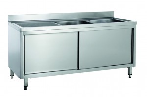 Lavelli-armadiati-closed-sinks-2vasche-bowls-ForcarSteelFurniture